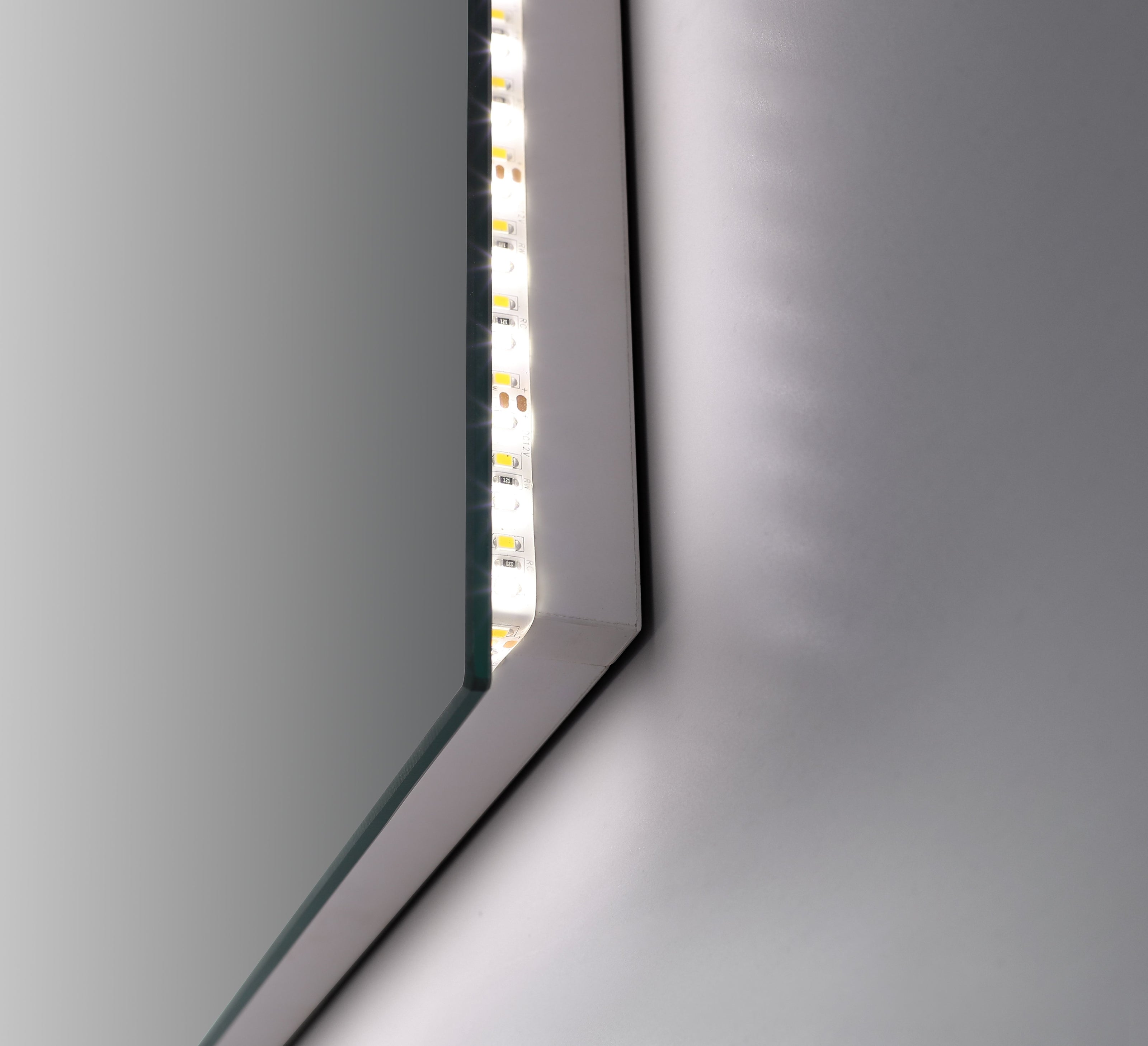 Specchio a LED Arredo Bagno New York 120x70cm Antifog Smart