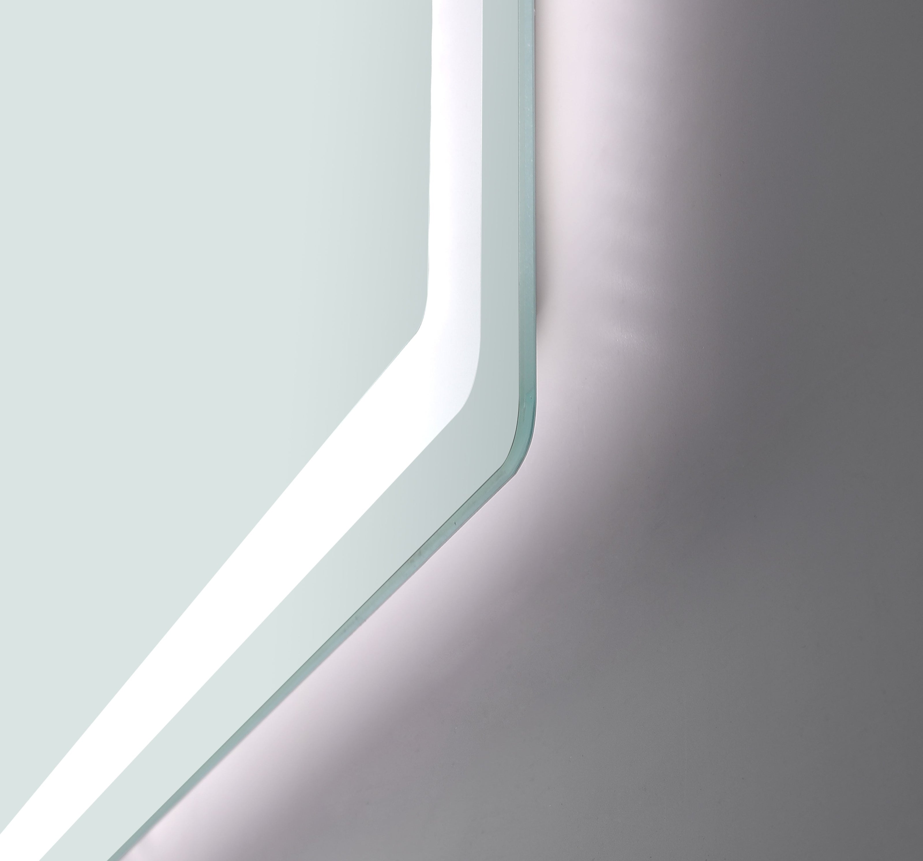 Specchio a LED Arredo Bagno Las Vegas 80x70cm Multifunzione