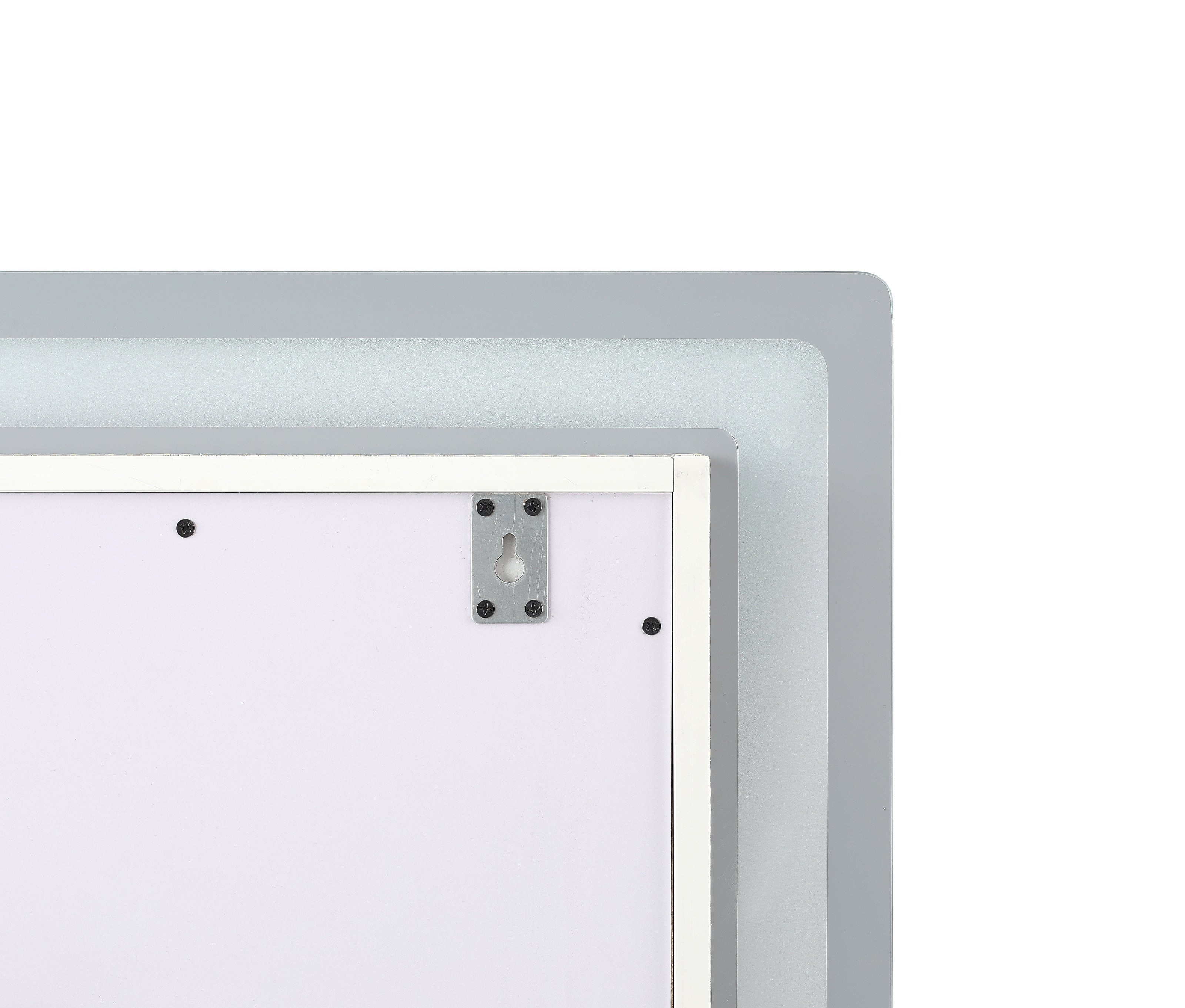 Specchio a LED Arredo Bagno Las Vegas 80x70cm Multifunzione