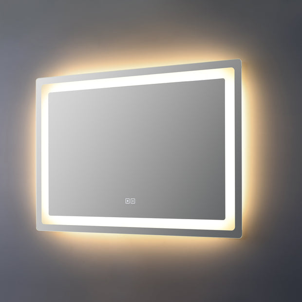 Specchio a LED Arredo Bagno Las Vegas 100x70cm Smart Antifog