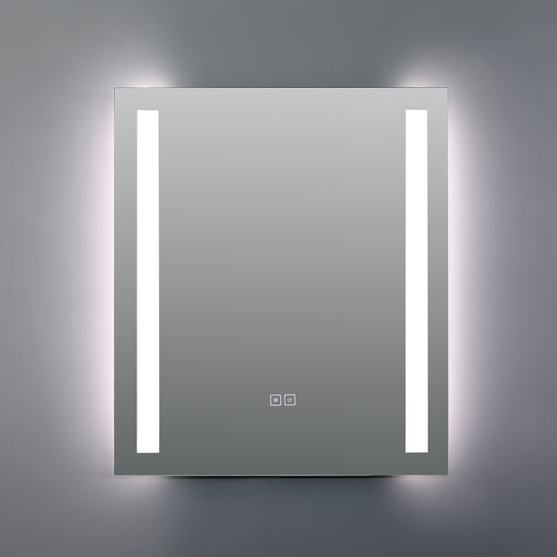 Specchio a LED Arredo Bagno Miami 60x70cm Multifunzione
