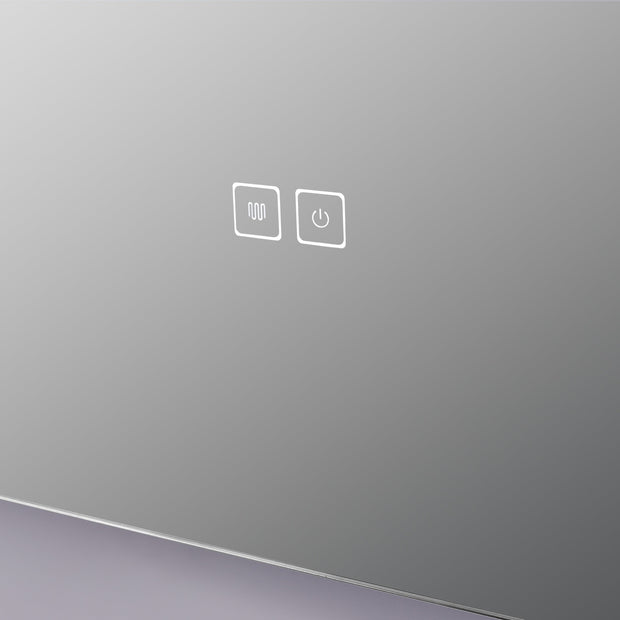 Specchio a LED Arredo Bagno Miami 60x70cm Multifunzione