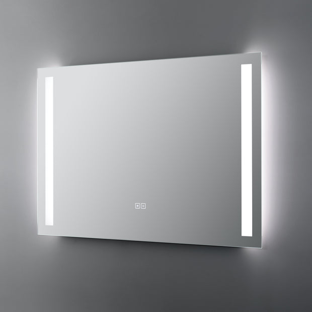 Specchio a LED Arredo Bagno Miami 100x70cm Multifunzione