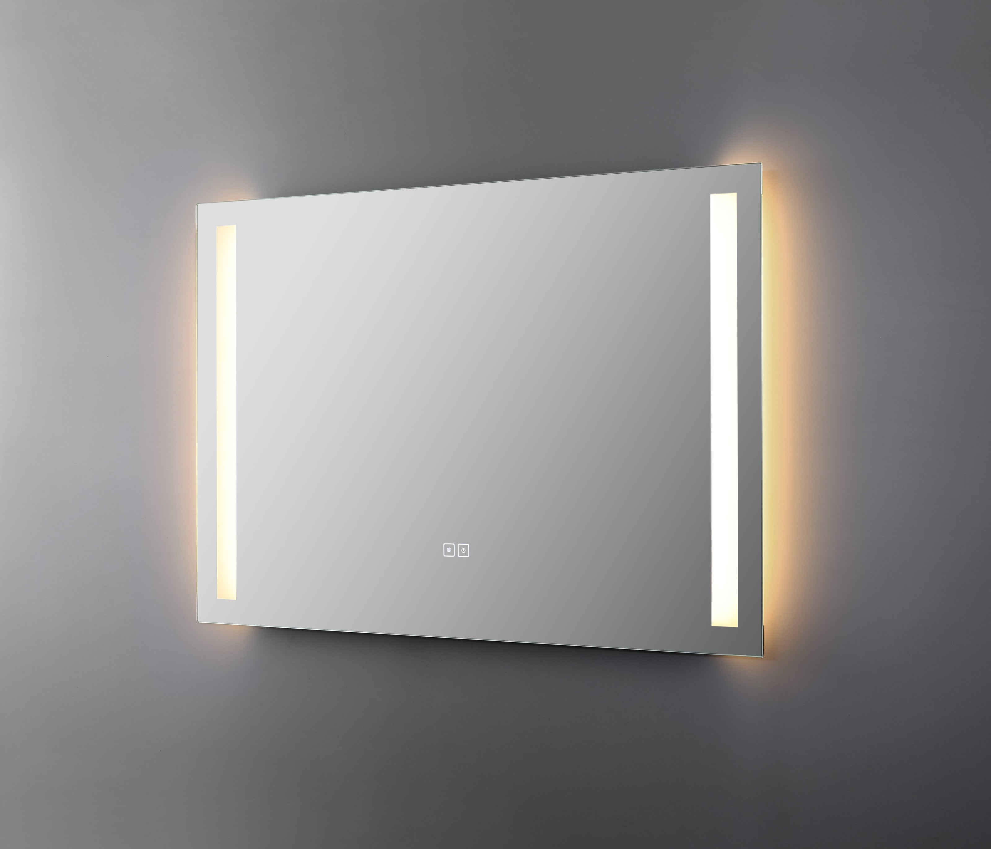 Specchio a LED Arredo Bagno Miami 100x70cm Multifunzione