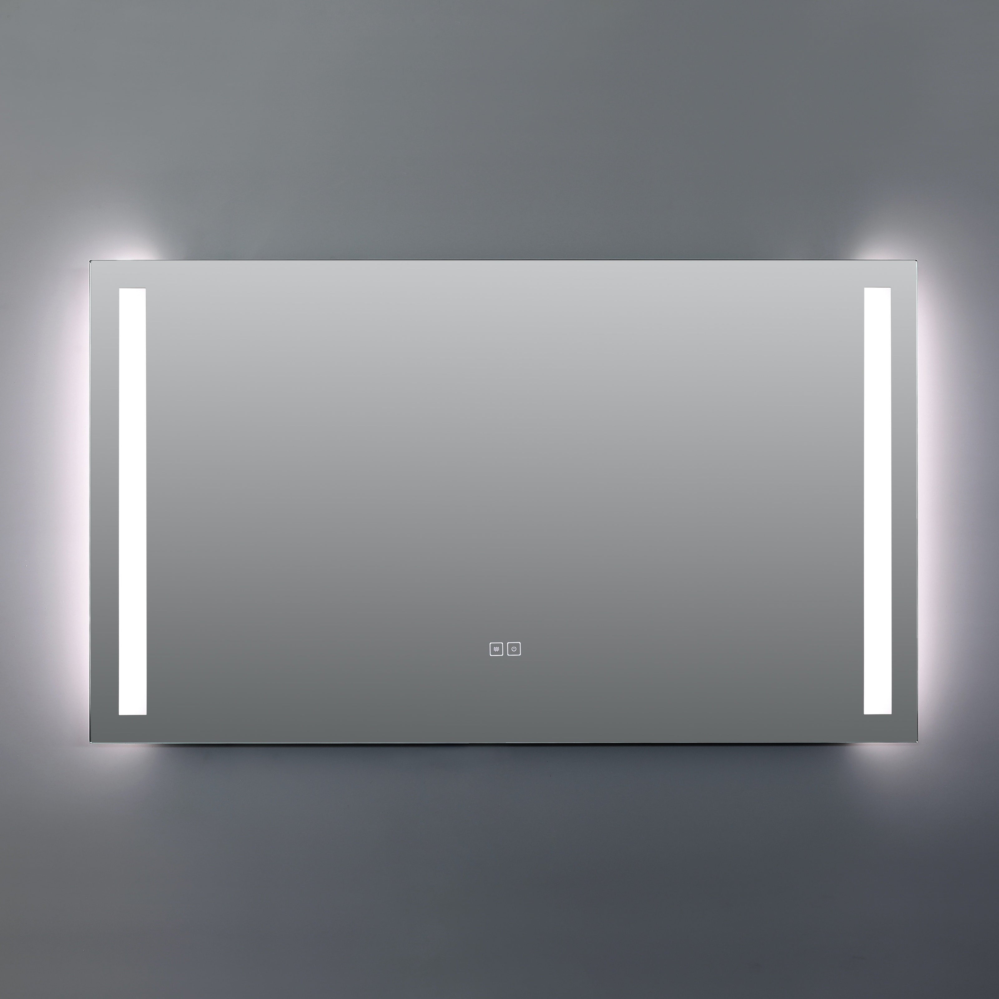 Specchio a LED Arredo Bagno Miami 120x70cm Antiappannamento