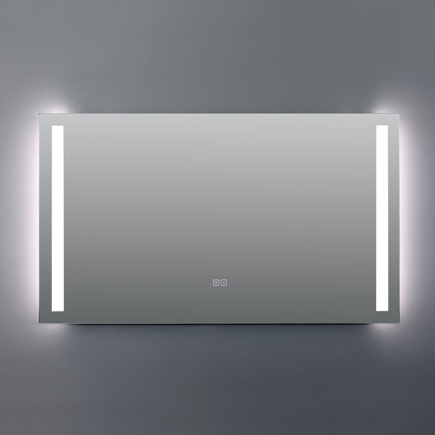 Specchio a LED Arredo Bagno Miami 120x70cm Antiappannamento