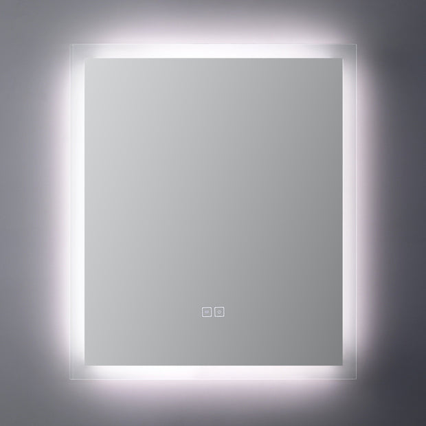 Specchio a LED Arredo Bagno Roma 70x60cm Multifunzione