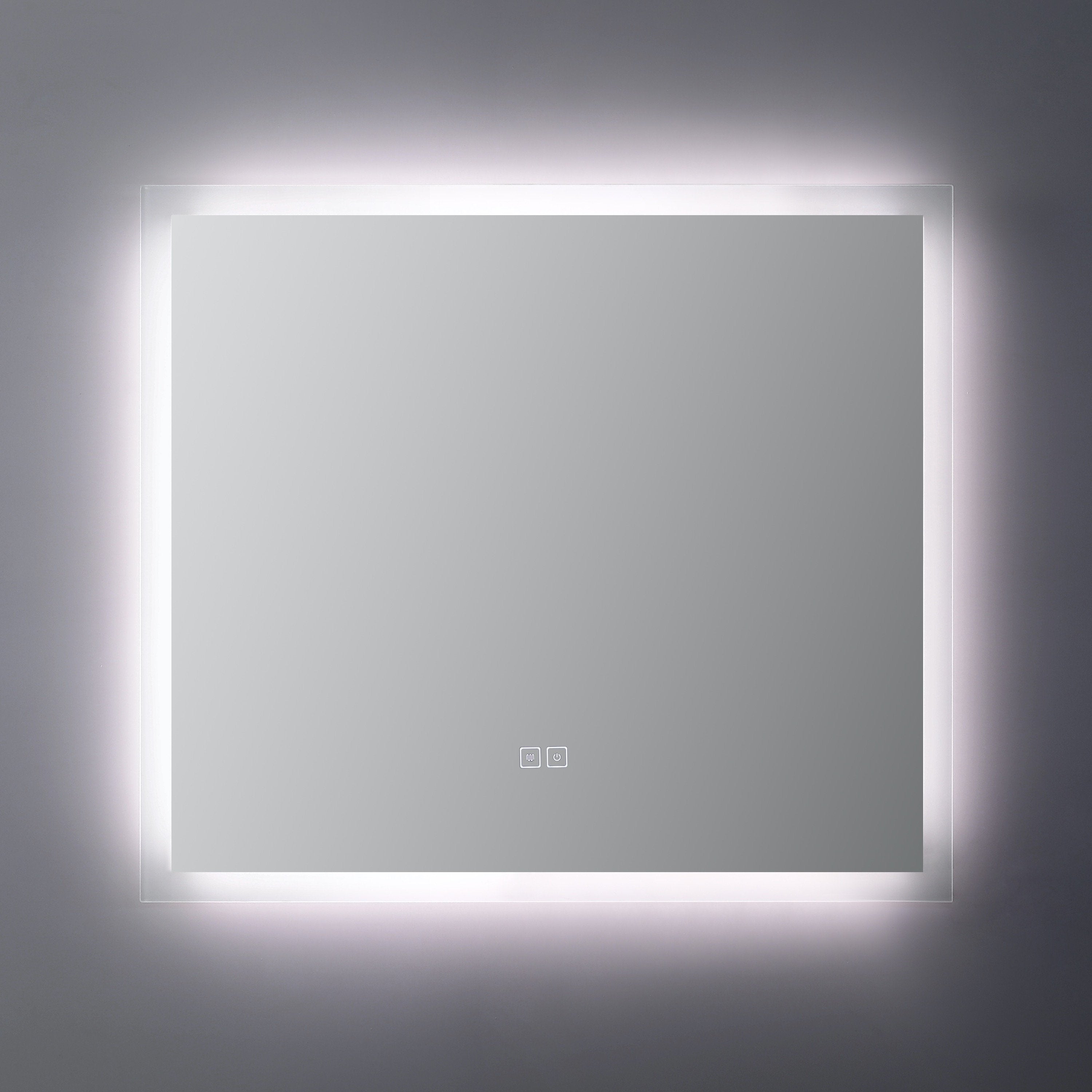 Specchio a LED Arredo Bagno Roma 80x70cm Antifog