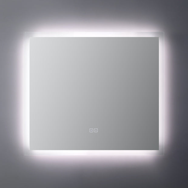 Specchio a LED Arredo Bagno Roma 80x70cm Antifog