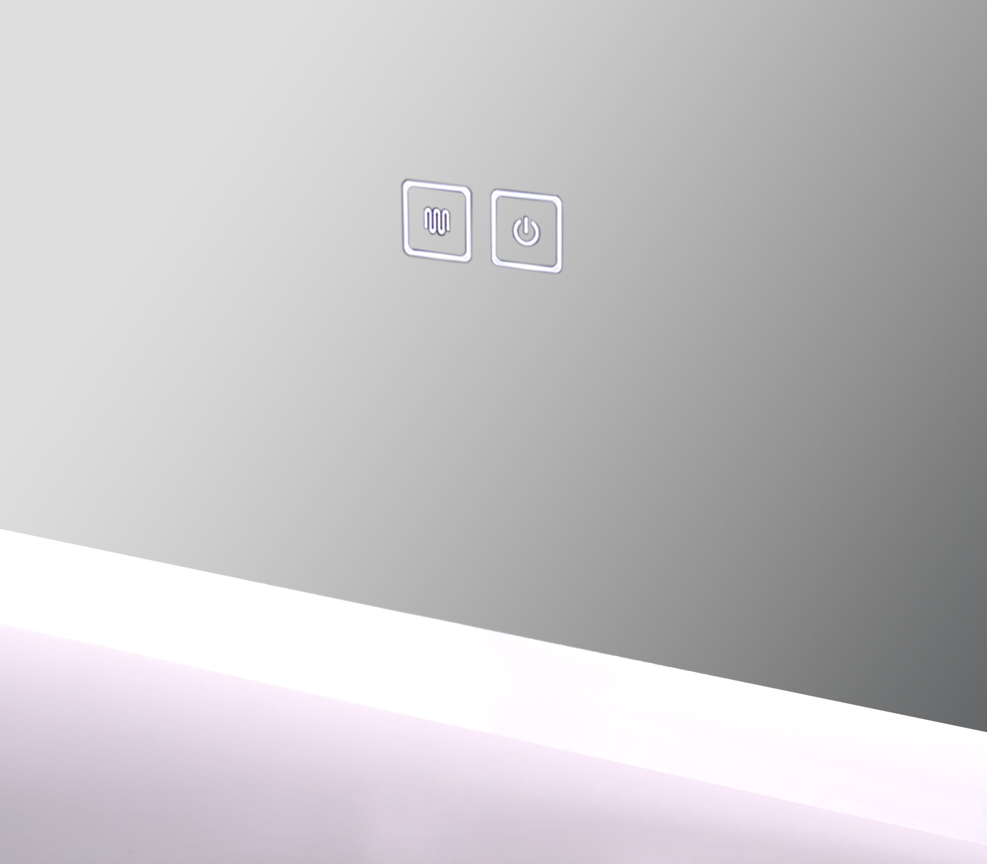 Specchio a LED Arredo Bagno Roma 80x70cm Antifog