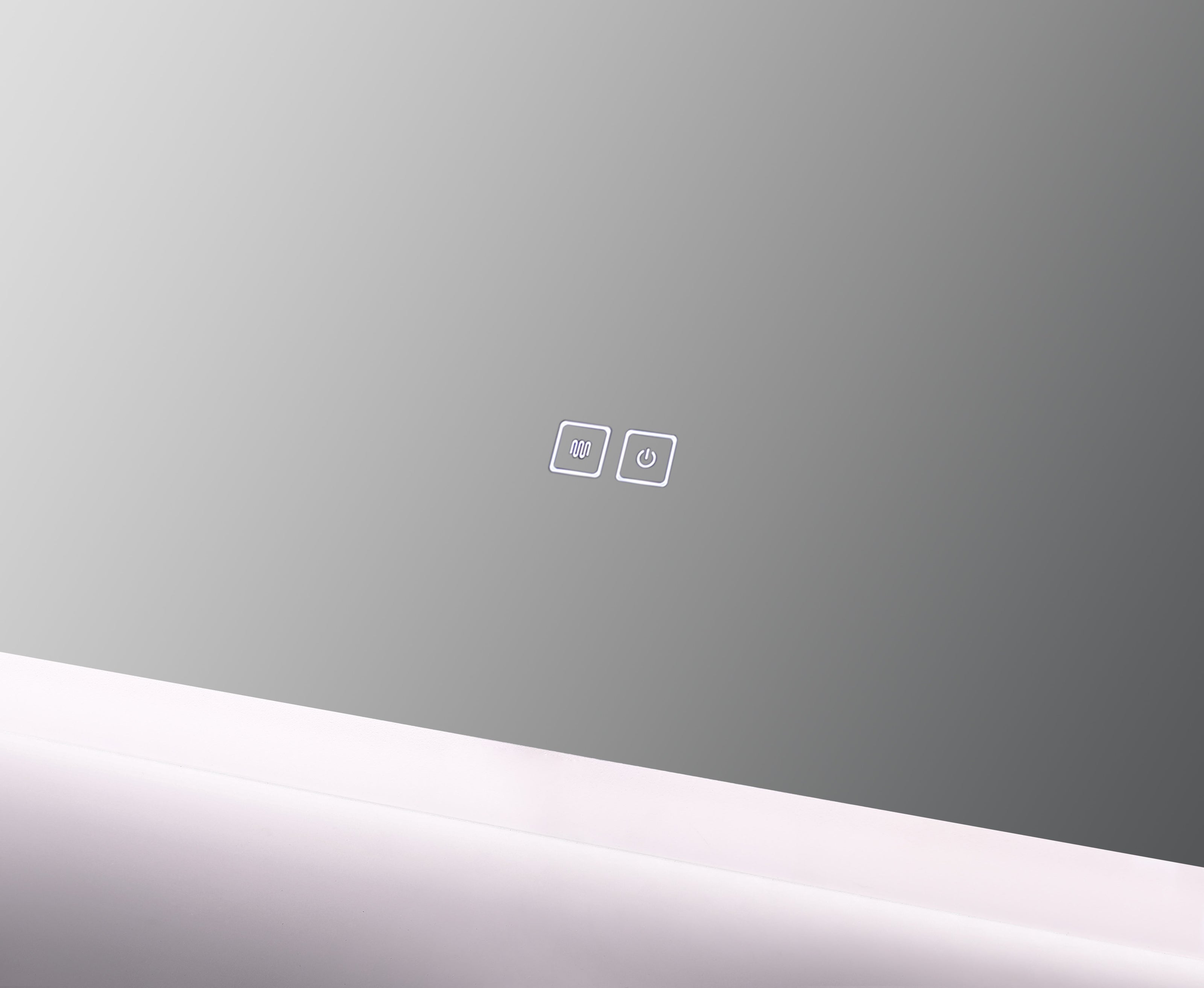 Specchio a LED Arredo Bagno Roma 80x70cm Antifog