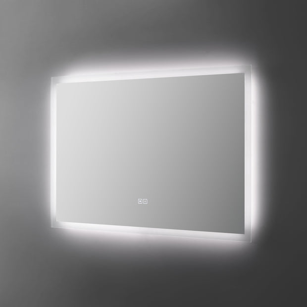 Specchio a LED Arredo Bagno Roma 100x70cm Multifunzione