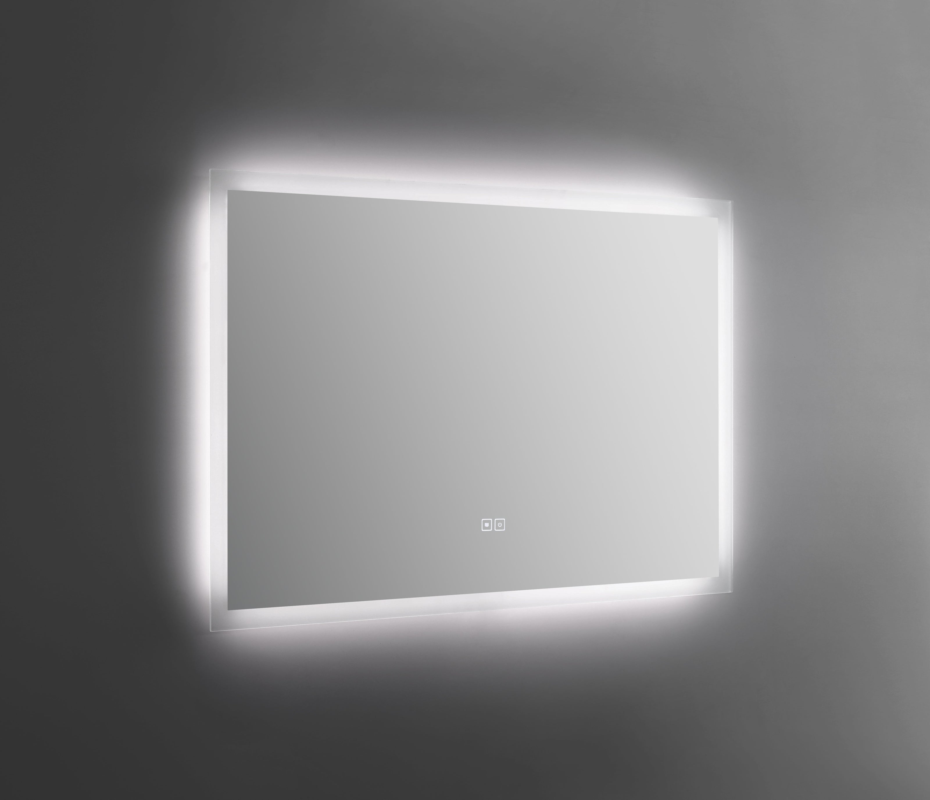 Specchio a LED Arredo Bagno Roma 100x70cm Multifunzione