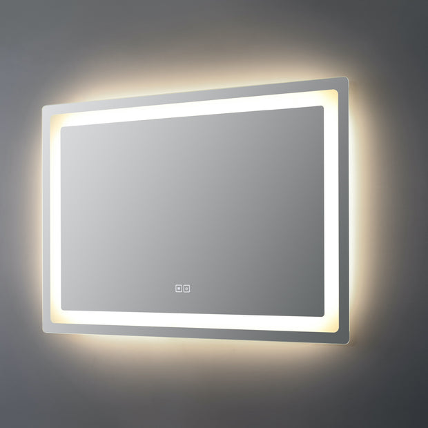 Specchio a LED Arredo Bagno Las Vegas 120x70cm Smart Antifog