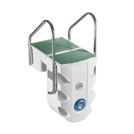 Kit Piscina Facile con Pompa Filtro Pannello di controllo Scaletta e Luce