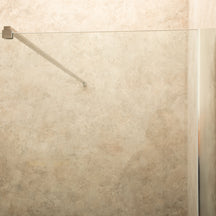 Parete Doccia Walk In Reversibile 140cm Spessore 6mm Altezza 2m
