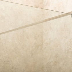 Parete Doccia Walk In Reversibile 140cm Spessore 6mm Altezza 2m