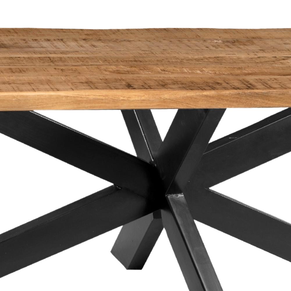 Tavolo Legno di Acacia Daytona 130x80cm Allungabile a 210cm