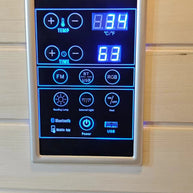 Sauna Infrarossi Grand Space Rossa 150x120 cm