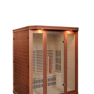 Sauna Infrarossi Grand Space Rossa 150x120 cm