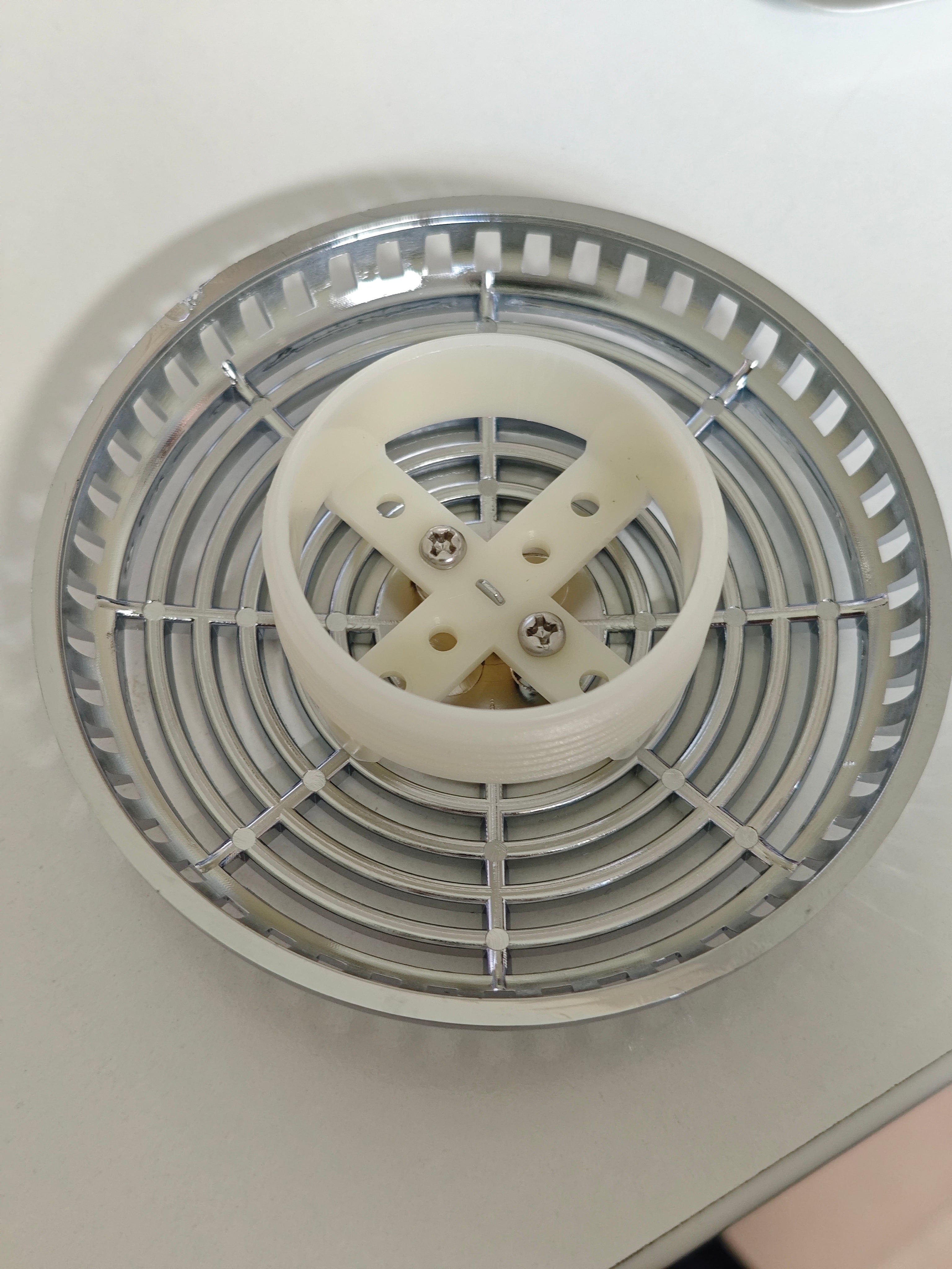 copri bocchetta (griglia cromata)