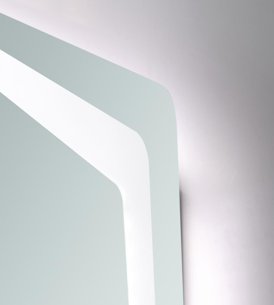 EASYCOMFORT Specchio Bagno con Luce LED, Sistema Anti-Appannamento