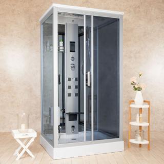 Box Doccia Idromassaggio Parete.Box Doccia Idromassaggio Element 110x90 Sauna Bagno Turco Cod 00000026