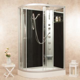 Costo Cabina Doccia Completa.Box Doccia Idromassaggio Atene Panorama 120x80 Destra Completo Cod 00000046