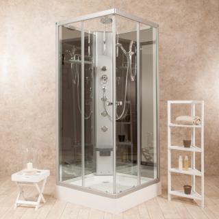 Cabina Doccia Roma Prezzi.Indy 80x80 Box Doccia Idromassaggio Multifunzione Cod 00000129