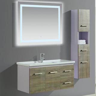 Negozi Arredo Bagno Novara.Mobile Arredo Bagno Istambul 100 Cm Spazioso Colonna Arredo Cod 00001364