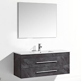 Negozi Arredo Bagno Novara.Set Mobile Arredo Bagno Urban Stone Grigio Antracite 120cm Cod 00003106